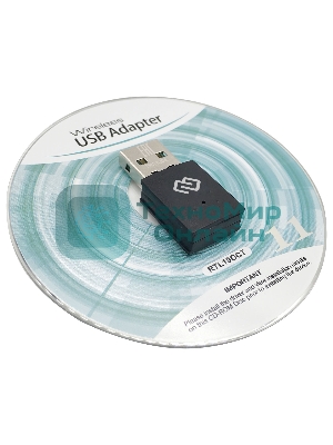 Сетевой адаптер WiFi Digma DWA-N300C N300 USB 2.0 (ант.внутр.) 1ант. (упак.:1шт)