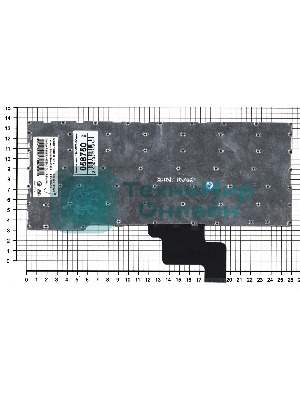 Клавиатура для ноутбука Lenovo Yoga 3 11 300-11IBR 300-11IBY 700-11ISK, черная