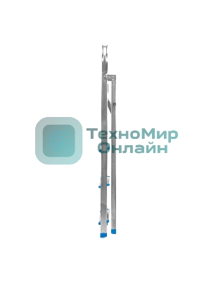 Стремянка Сибртех 4 ступени, стальная, оцинкованная