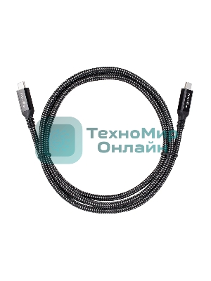 Кабель USB4 TypeCM/CM 8K@30Hz, 40Gbps, PD 240W, медь Telecom 1.5м TUS840-1.5M