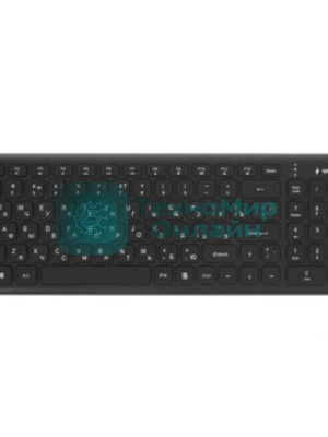 Комплект клавиатура+мышь Gembird KBS-9200 беспроводной, USB, 1000 DPI, чёрный