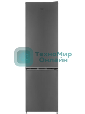 Холодильник Beko B1RCNK312G серый, двухкамерный, 200/76 л, морозилка снизу, Frost Free