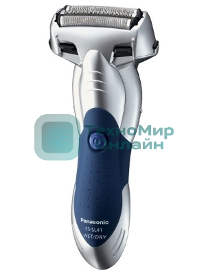 Электробритва сетчатая Panasonic ES-SL41-S520 реж.эл.:3 питан.:аккум. серый/синий