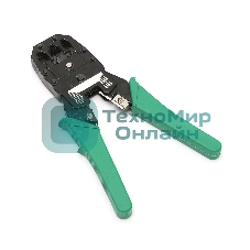 Инструмент HT- 2007 Exegate для обжима RJ-45, RJ-11/12, с инструментом. для зачистки в комплекте