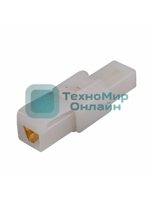 Клемма плоская Rexant штекер 6.3 мм 1-1.5 мм² (РП-п 1.5-(6.3)) + колодка