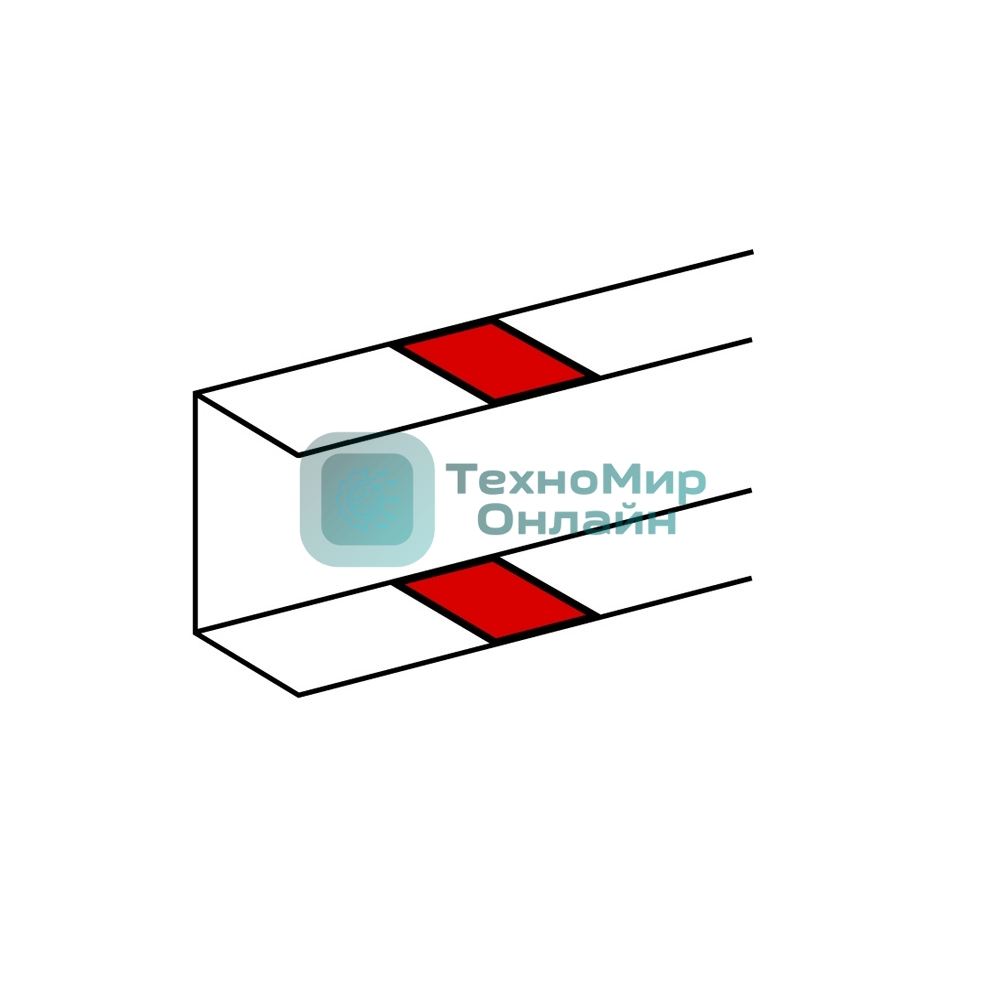 Накладка на стык профиля на защелках, для кабель-канала 105х50мм Legrand 010696