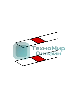 Накладка на стык профиля на защелках, для кабель-канала 105х50мм Legrand 010696