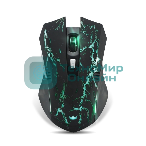 Мышь проводная Crown Gaming CMXG-600 черный, 2200 dpi, USB, кнопки - 6