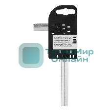 Ключ имбусовый Сибртех HEX, 12мм, 45x, закаленный, никель