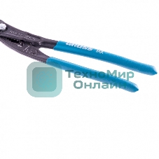 Клещи переставные Gross кнопочный механизм, обливные рукоятки, 300 мм