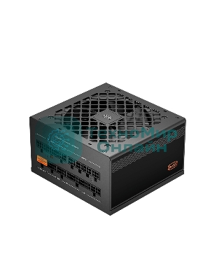 Блок питания ПК/Power Supply PCCooler, 850W 80 PLUS Gold (ATX, 3.1, Full modular, 1x24(20+4)pin, 2xCPU 8(4+4)pin, 3xPCIe*2 8(6+2)pin, 1x12VHPWR, 7xSATA*3, 2xMOLEX4pin, Active, 120x120мм, 140x150x86мм, APFC, OVP/UVP/SCP/OPP/OCP/OTP/SPD, black)