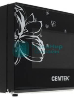 Микроволновая печь Centek CT-1579 черный, 20 л, 700 Вт, переключатели - сенсор