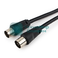 Кабель телевизионный Cablexpert, CCV-515-5M, Coaxial M/F, 5м