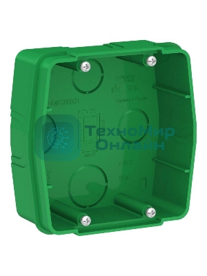 Коробка монтажная СП BLANCA для силовых розеток зел. SchE BLNMK000001
