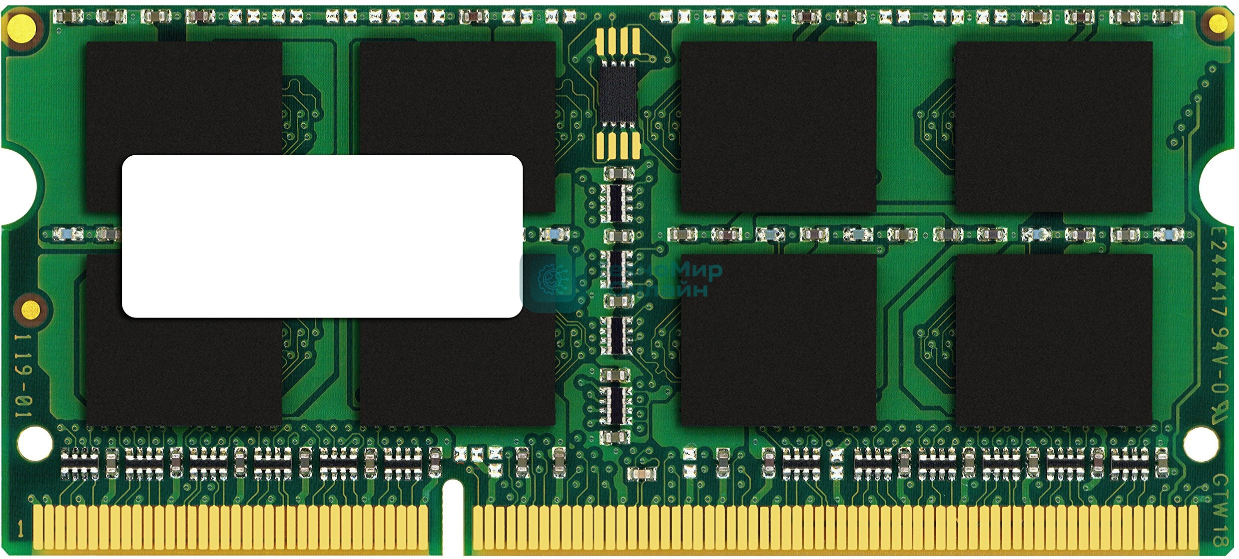 Оперативная память Foxline, DDR4, 8GB (1x8 GB), 3200 MHz, CL22, SO-DIMM