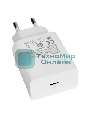 Сетевое зарядное устройство BASEUS Speed Mini, один порт Type-C, 20W, 5V, 3.0A, белый