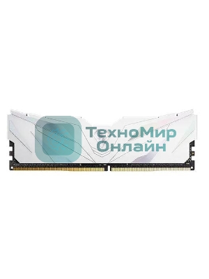 Оперативная память NETAC, DDR4, 8GB (1x8GB), 3200MHz, CL16, DIMM, с радиатором, белый