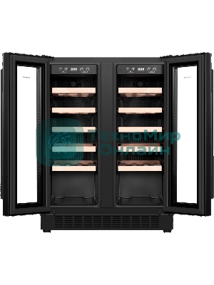 Винный шкаф встраиваемый Maunfeld MBWC-112S40
