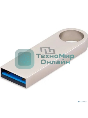 Флешка USB Digma DRIVE3 (DGFUL032A30SR), 32Gb, USB 3.0, R/W 70/30, серебристый