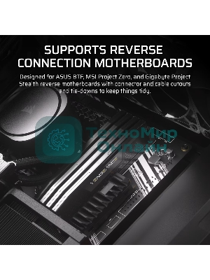 Корпус без блока питания Corsair Frame 4000D RS ARGB, Midi-Tower, TG, 3x120мм ARGB, 2xUSB-A 3.2, 1xUSB 3.2 Type-C, E-ATX, ATX, mATX, mITX Black