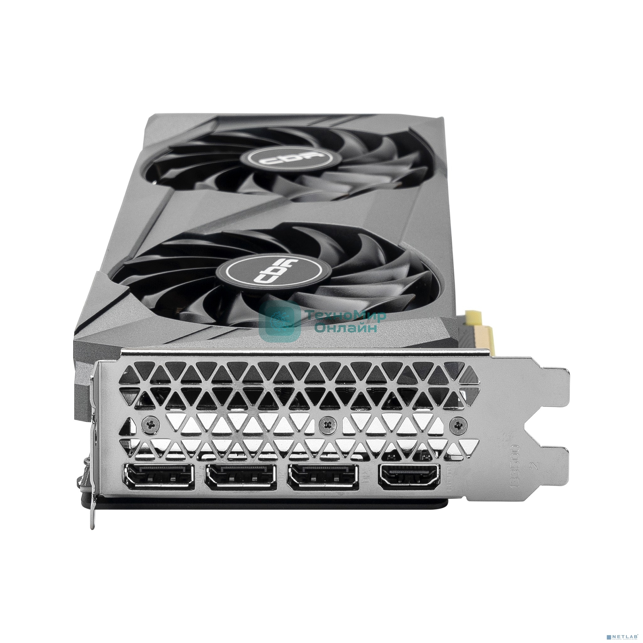 Видеокарта CBR RTX 3060 12Gb GDDR6, 192bit, 1320-1777Mhz, 3*DP + 1*HDMI 2.1, 170W, Ret