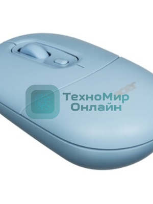 Мышь беспроводная Acer OMR301 синий, 1600 dpi, радиоканал, Bluetooth, USB, кнопки - 4