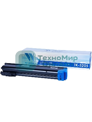 Картридж NVPrint совместимый Kyocera TK-5205 Cyan для TASKalfa 356ci (12000k)