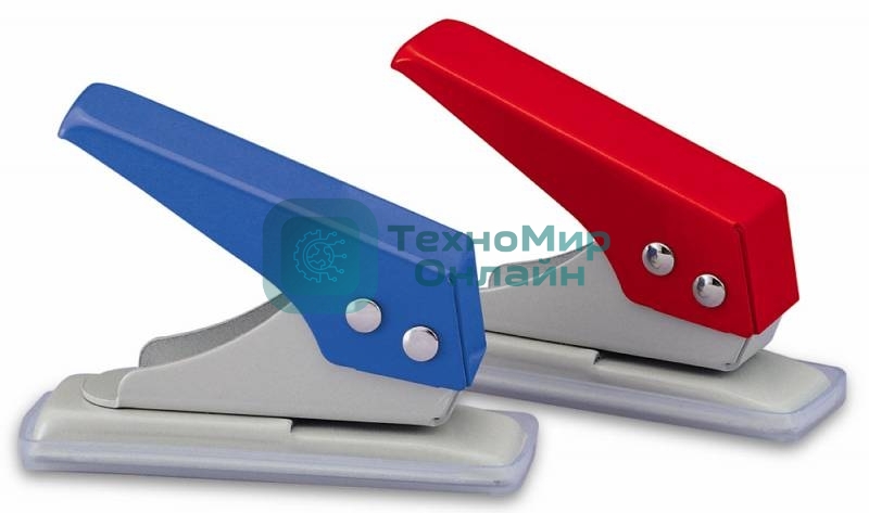 Дырокол Kw-Trio mini 09210, до 12 листов, металл ассорти, отверстий: 1