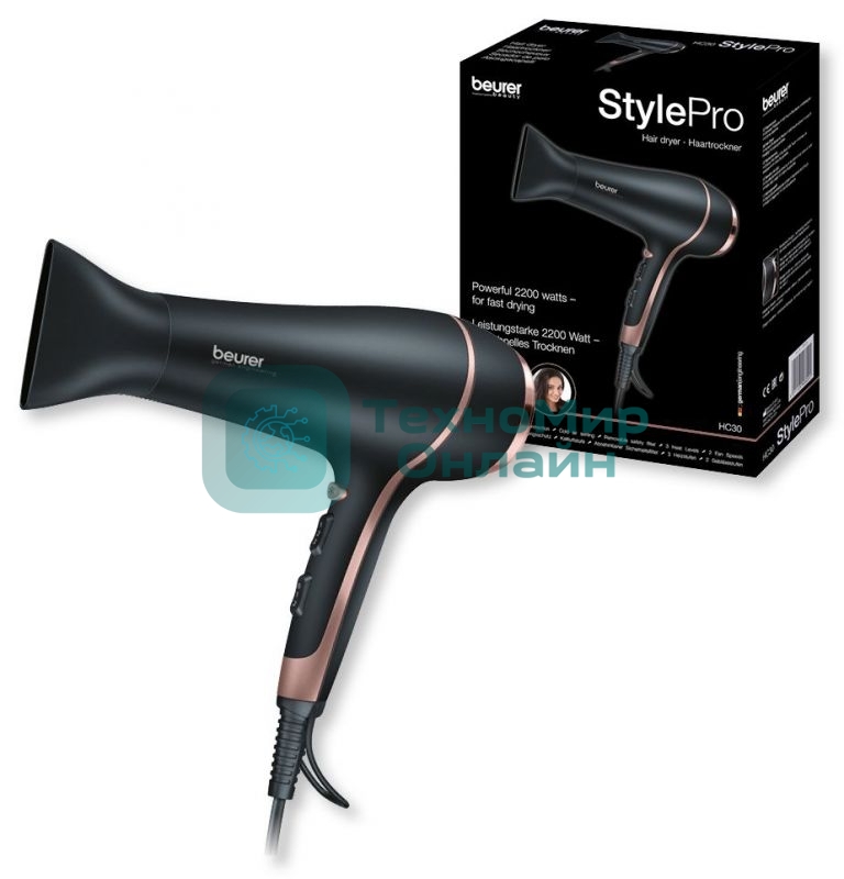 Фен Beurer HC 30 2200Вт черный