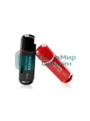 Флешка USB ADATA UV150 (AUV150-32G-RBK), 32Gb, USB 3.0, R/W 100/30, черный