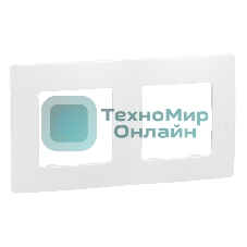 Рамка 2-м Etika Legrand 672502 белый