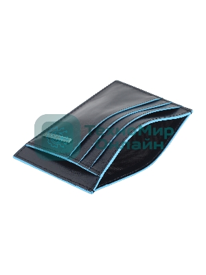 Картхолдер Piquadro Blue Square PP2762B2R/BLU2 синий, натуральная кожа