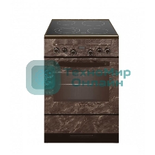 Плита электрическая Gefest ЭП Н Д 6560-03 0054 коричневый, конфорок 4 шт, духовка 55 л, 60 см x 85 см x 60 см