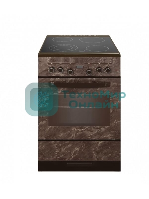 Плита электрическая Gefest ЭП Н Д 6560-03 0054 коричневый, конфорок 4 шт, духовка 55 л, 60 см x 85 см x 60 см