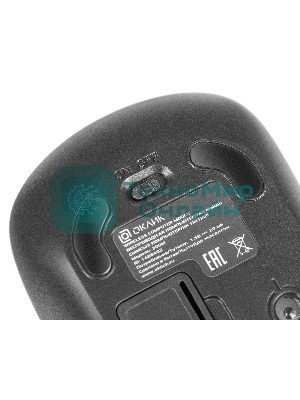 Комплект клавиатура+мышь Oklick 300M беспроводной, USB, 1600 DPI, серый/чёрный