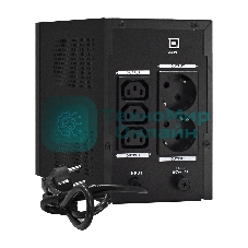 Источник бесперебойного питания ExeGate EX292798RUS SpecialPro UNB-1500.LED.AVR.2SH.3C13.USB 1500VA/950W, LED, AVR, 2*Schuko+3*C13,USB,съемн.кабель, металлический корпус, черный