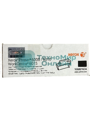 Картридж лазерный Xerox 106R01634 черный для Xerox Ph 6000/6010N/WC 6015 (2000 стр.)(Channels)