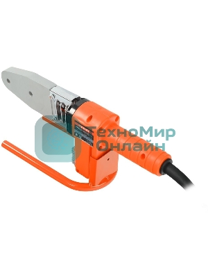 Аппарат для сварки пластиковых труб PATRIOT PW 800, 3 насадки, электронная регулировка, ЖК дисплей, 800W, кейс металл.