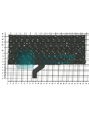 Клавиатура для ноутбука MacBook Pro A1425 большой enter