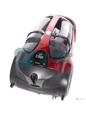 Пылесос Samsung VCC885FH3P красный, 430/2200 Вт, уборка сухая, пылесборник двойная камера 2л