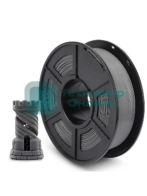 Филамент NVPrint PLA Grey для 3D печати диаметр 1.75мм длина 330 метров масса 1 кг