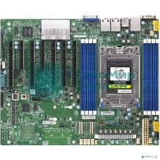 Материнская плата серверная Supermicro H12SSL-NT-B, SP3, чипсет встроен в процессор, 8xDDR4, 8xSATA, 2xM.2, 5xPCI-E 4.0 x16, 2xPCI-E x8, 2x10Gb LAN, 4xUSB-A 3.0, 1xVGA, 1xCOM, ATX