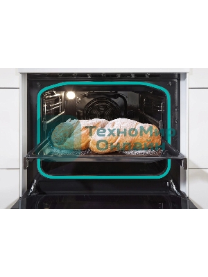 Плита электрическая Gorenje GEC5C61WG белый, конфорок 4 электрических, духовка 70 л, 50 см x 85 см x 59.4 см (без крышки)