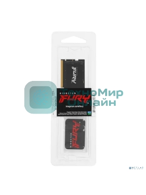 Оперативная память Kingston Fury Impact, DDR5, 32GB (1x32GB), 5600MHz, CL40, SO-DIMM