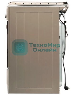 Плита комбинированная Gefest ПГЭ 6102-03 0027 серый, конфорок 4 шт, духовка 55 л, 60 см x 85 см x 60 см