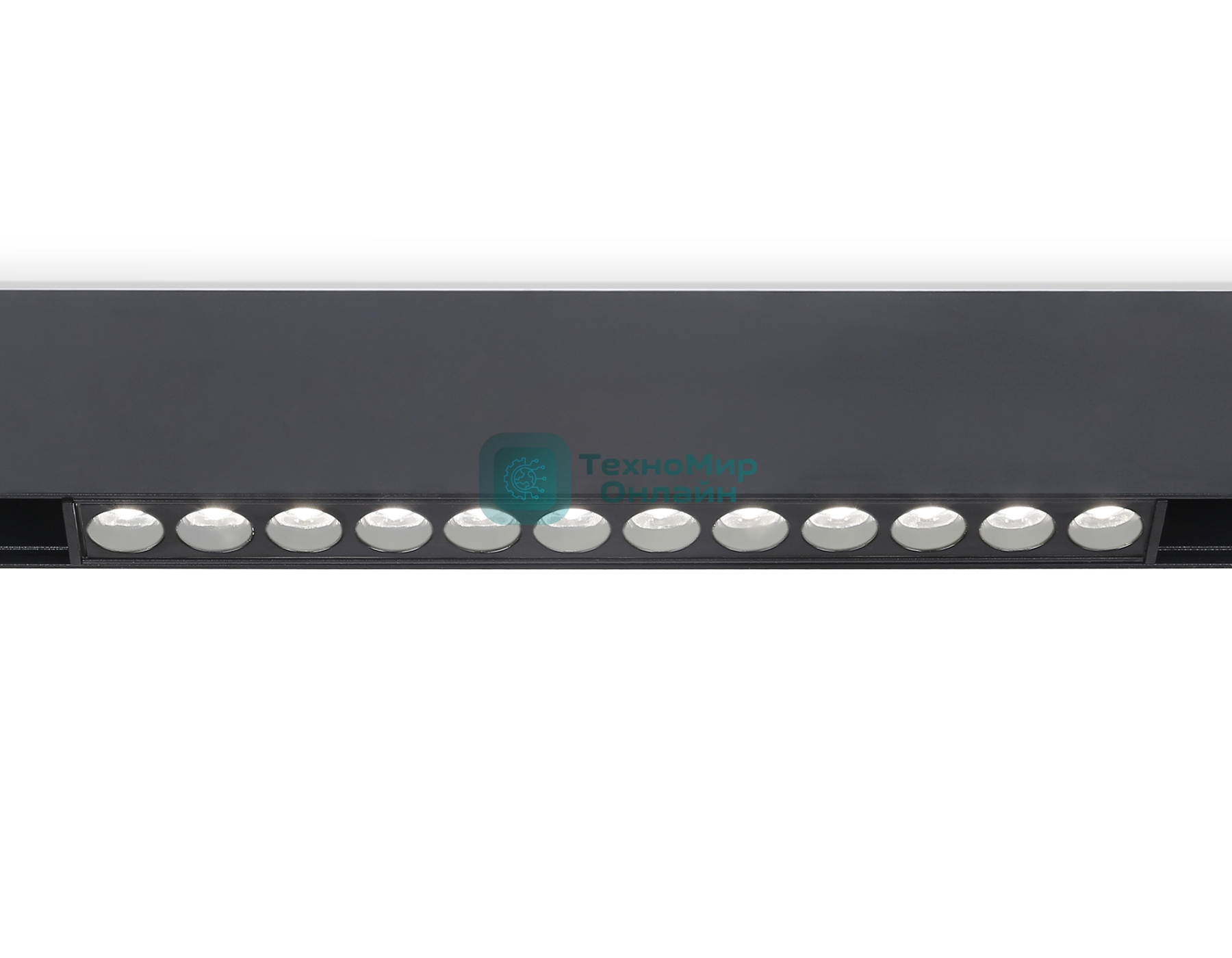 Светильник трековый светодиодный GL4024 BK черный IP20 12W 4200K 48V 24° 220*22*45