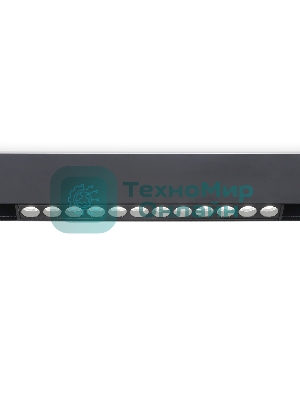Светильник трековый светодиодный GL4024 BK черный IP20 12W 4200K 48V 24° 220*22*45
