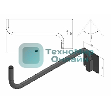 Кронштейн поворотный Rexant 1 м 