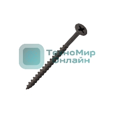 Саморез гипсокартон-дерево Kranz 3.8х65, короб (200 шт./уп.)