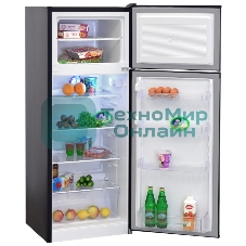 Холодильник Nordfrost NRT 141 232 черный двухкамерный 210/51 л морозилка сверху, капельная система